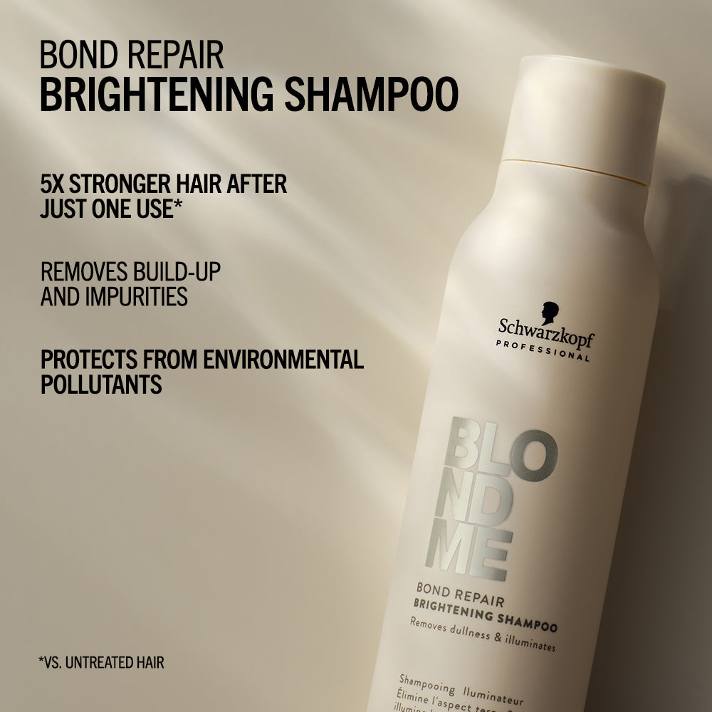 Schwarzkopf Professional BlondMe Bond Repair Brightening Shampoo 300ml