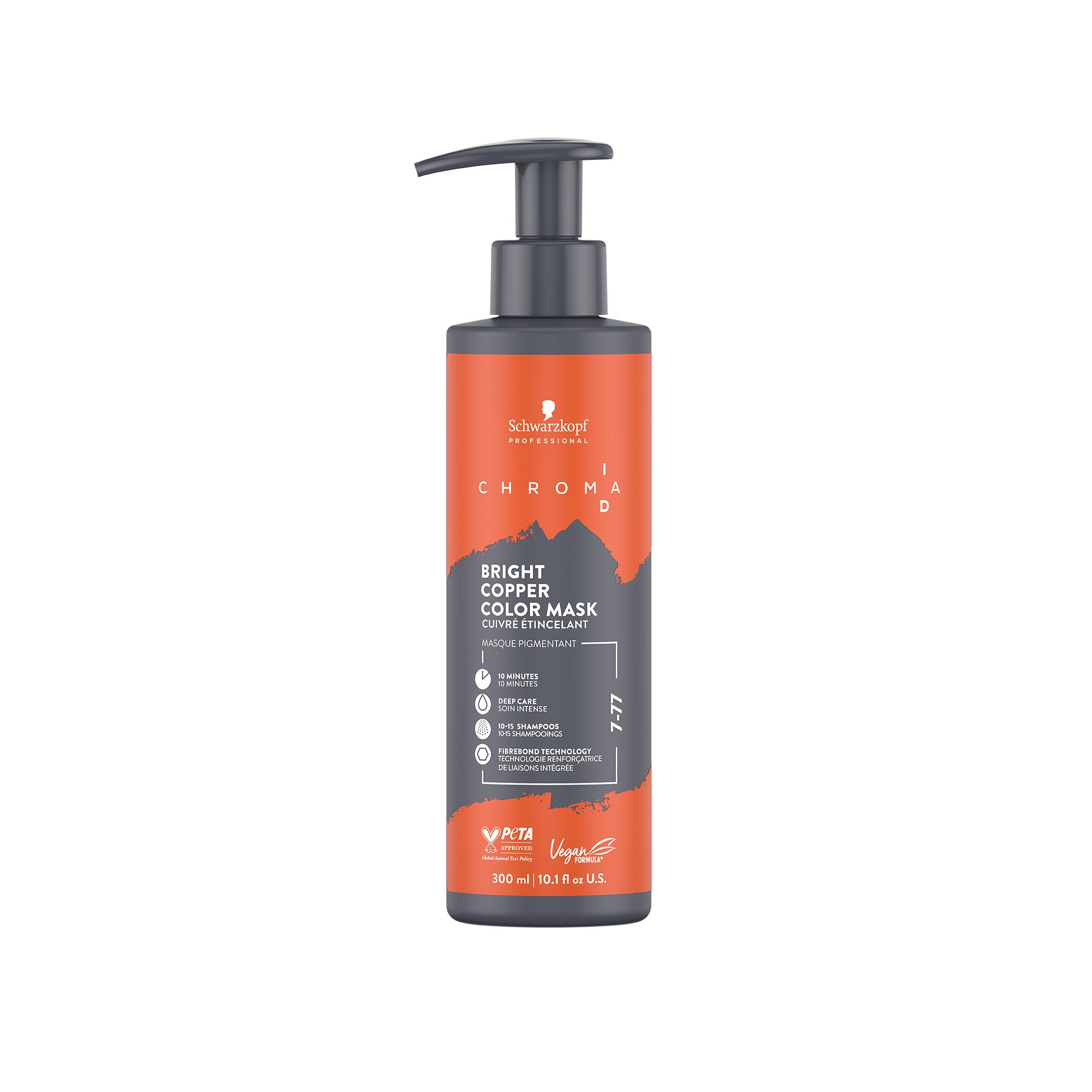 Schwarzkopf Professional Chroma ID Colour Mask - Bright Copper 7-77  300ml